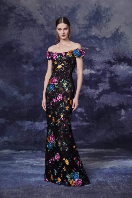 FW20 Look 16 made by Marchesa