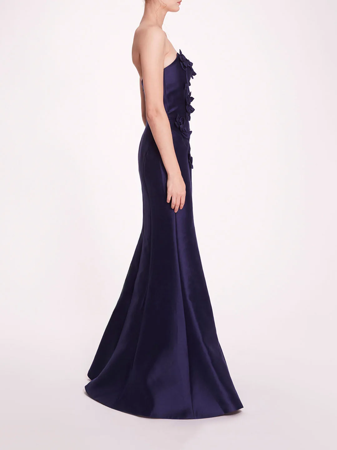 Floral Mikado Gown sold by Marchesa product image thumbnail 3