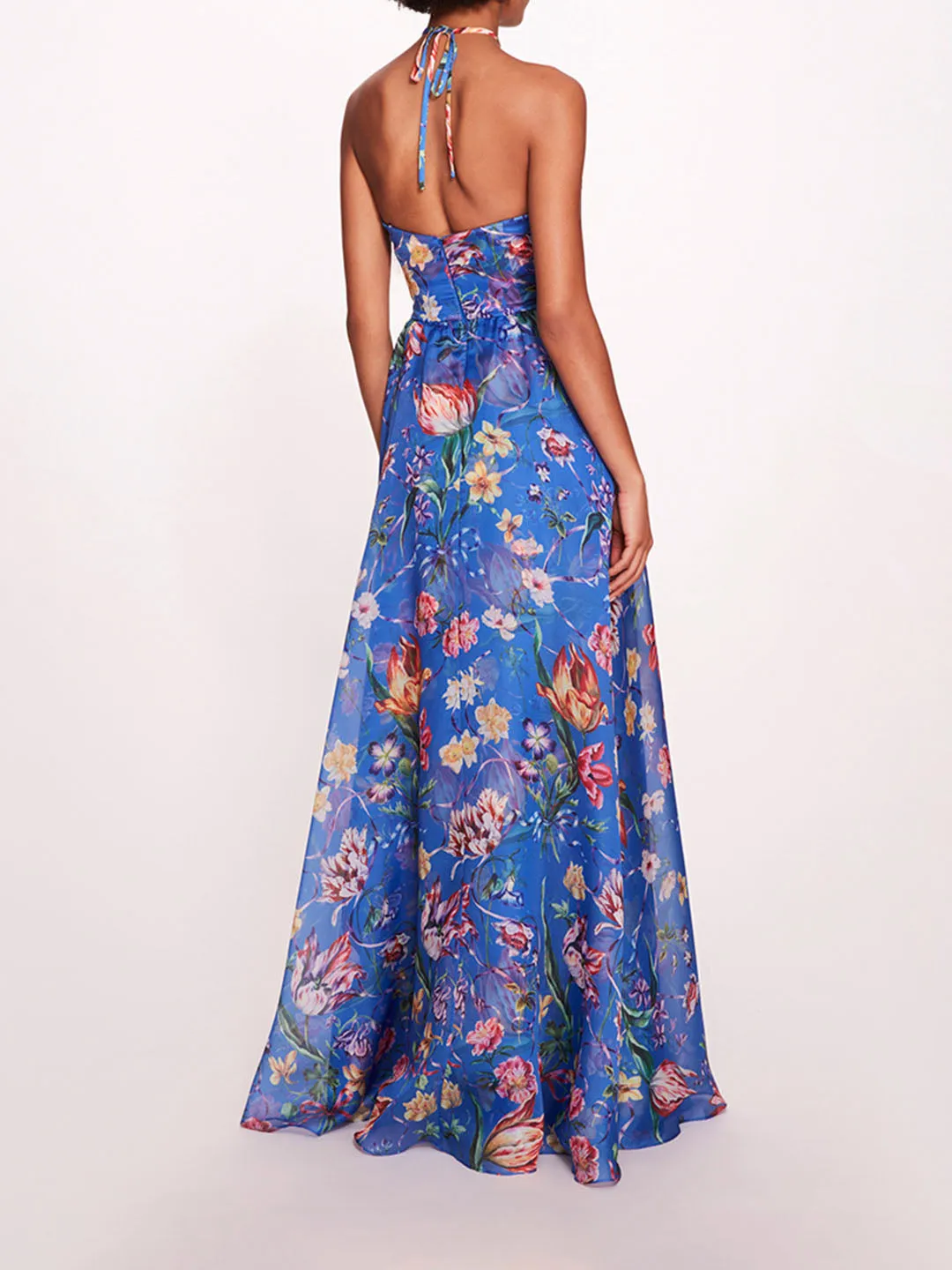 Ribbons Cape Gown sold by Marchesa product image thumbnail 3