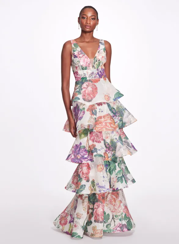Look 17 sold by Marchesa