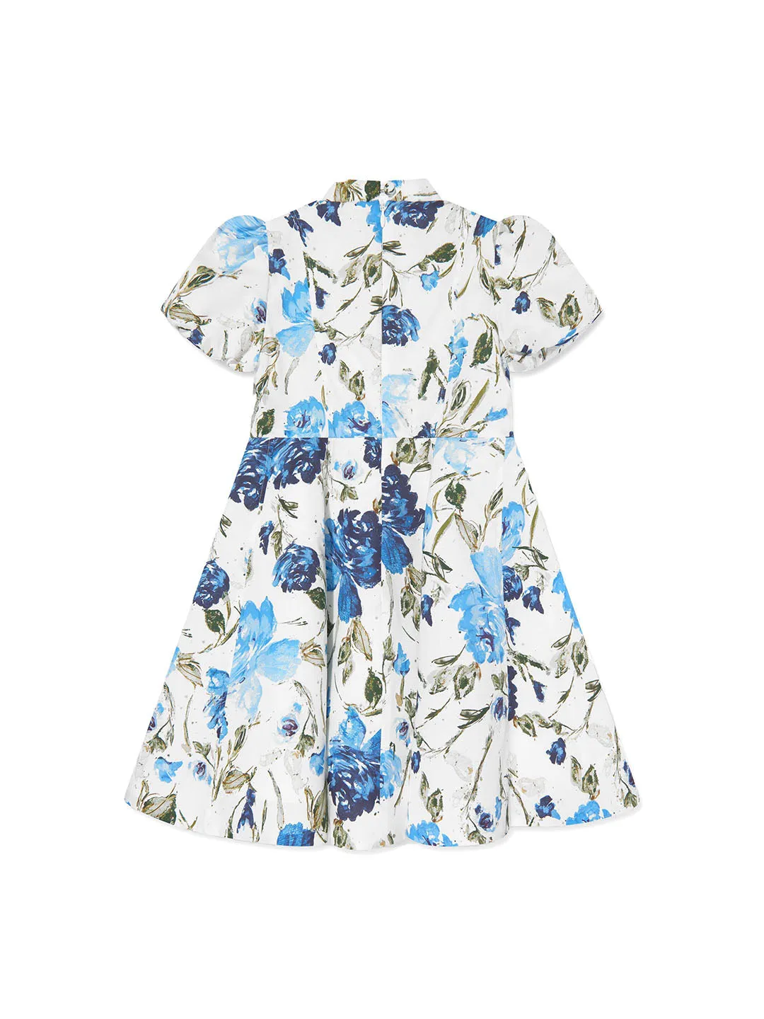 Flower-Print Cotton Dress sold by Marchesa product image thumbnail 2