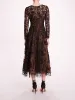 Long Sleeve Tulle Midi Dress sold by Marchesa