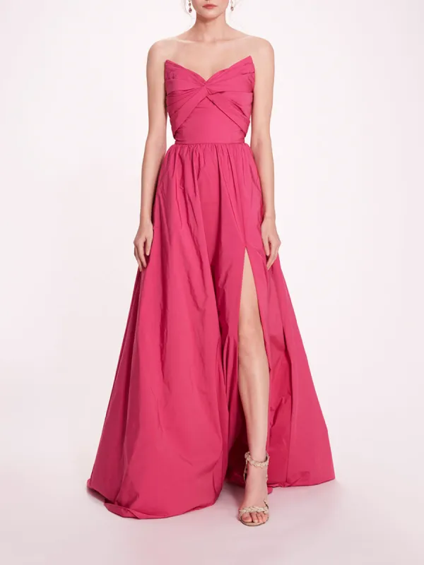 Pleated Taffeta Gown sold by Marchesa