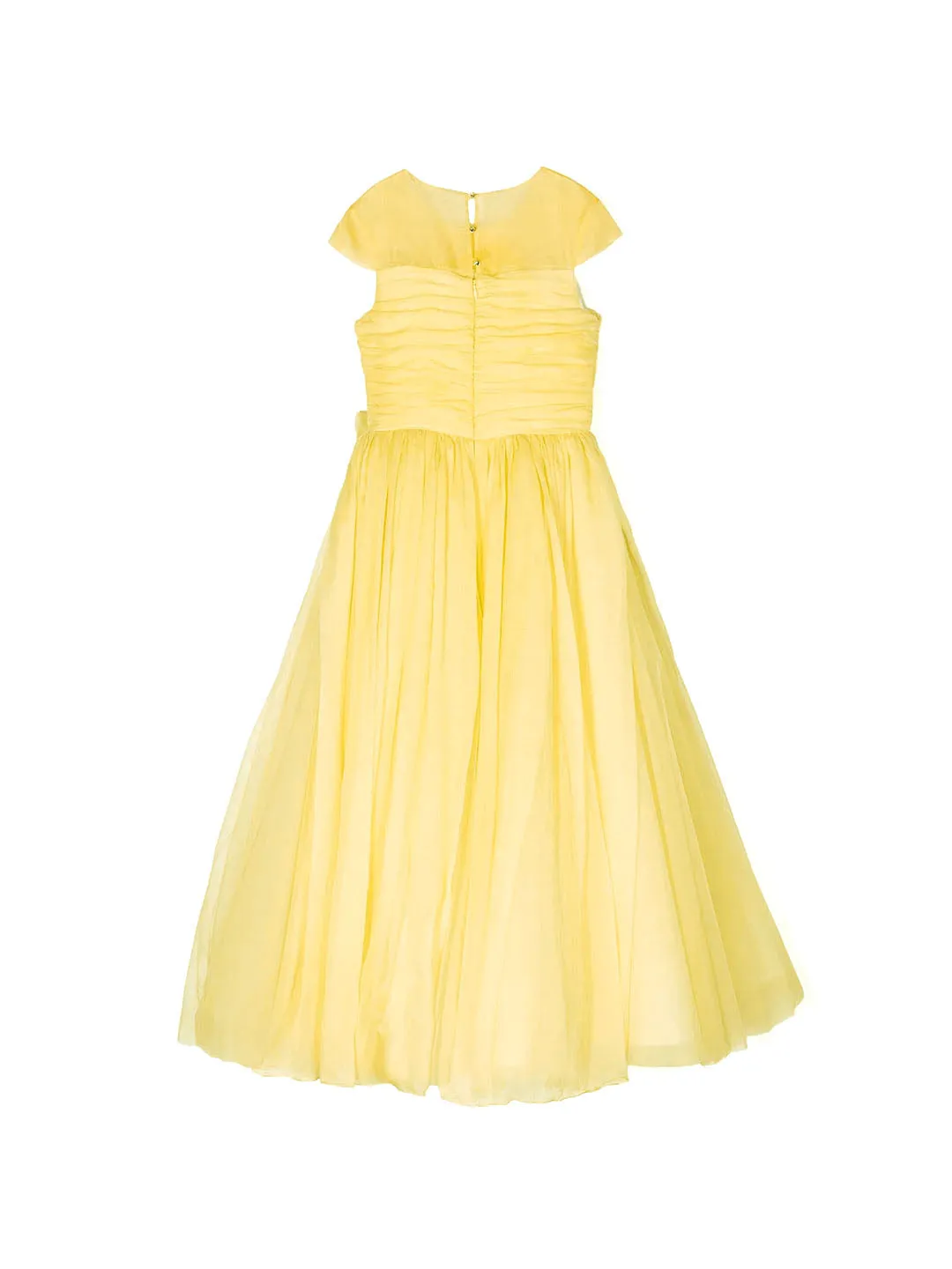 Flower-Embellished Crepe Gown sold by Marchesa product image thumbnail 2