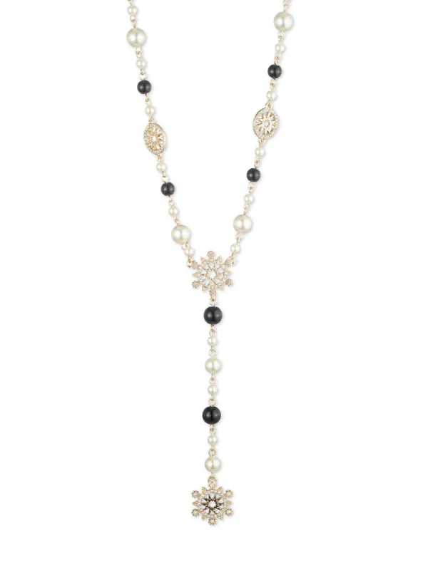Pearl Y Necklace sold by Marchesa