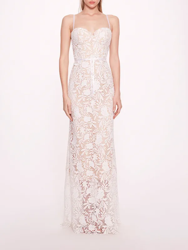 Lace Mermaid Gown sold by Marchesa