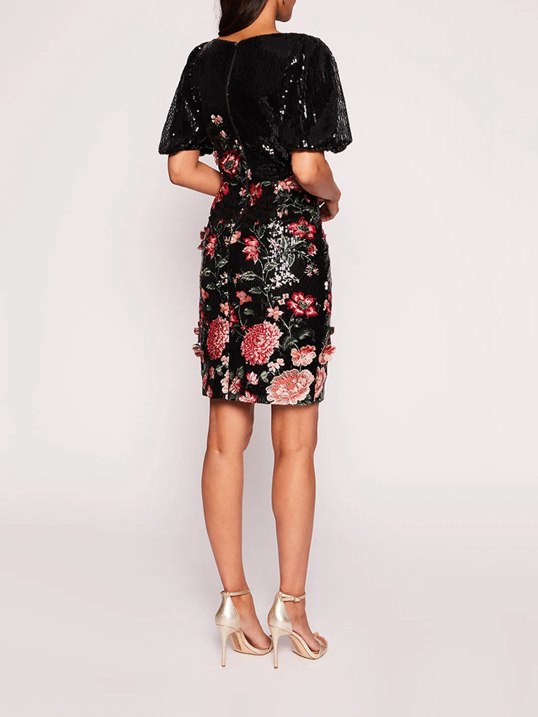 Shimmer Mini Dress sold by Marchesa product image thumbnail 2