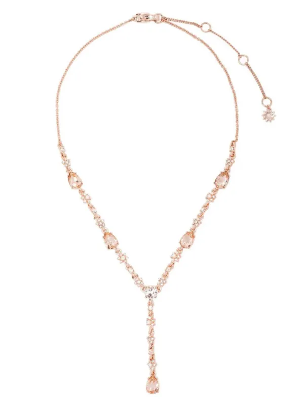 Rose Gold Y Necklace made by Marchesa