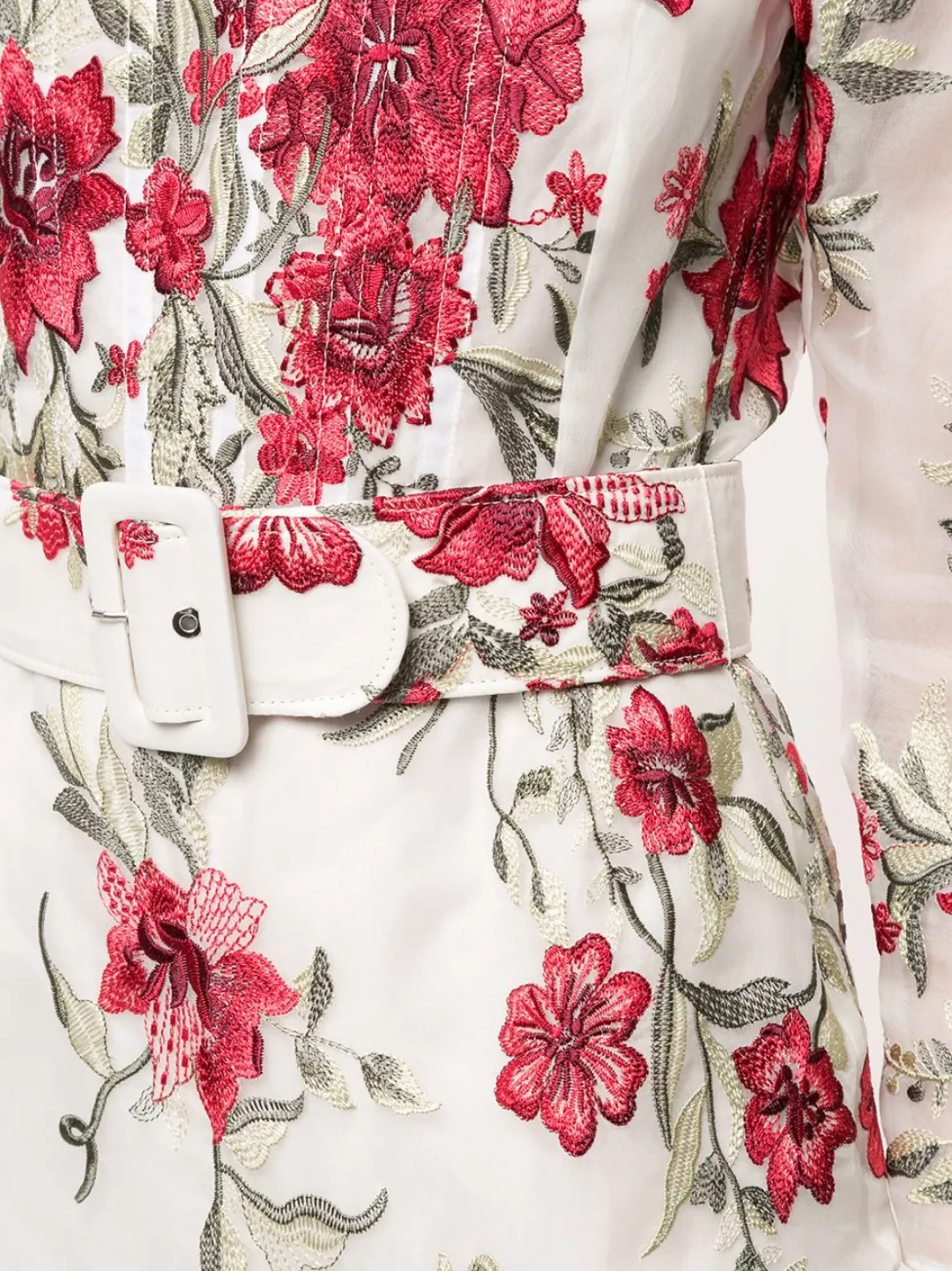 Square Neckline Fit-to-Flare Gown sold by Marchesa product image thumbnail 4