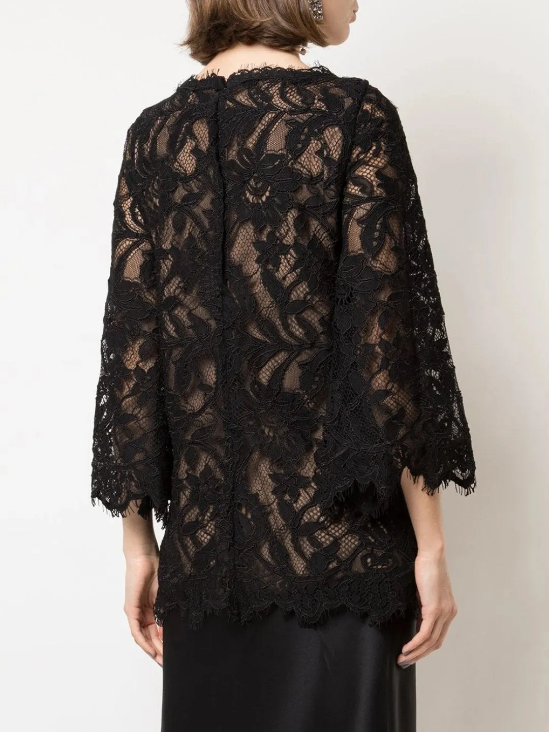 Bateau Neckline Tunic sold by Marchesa product image thumbnail 3