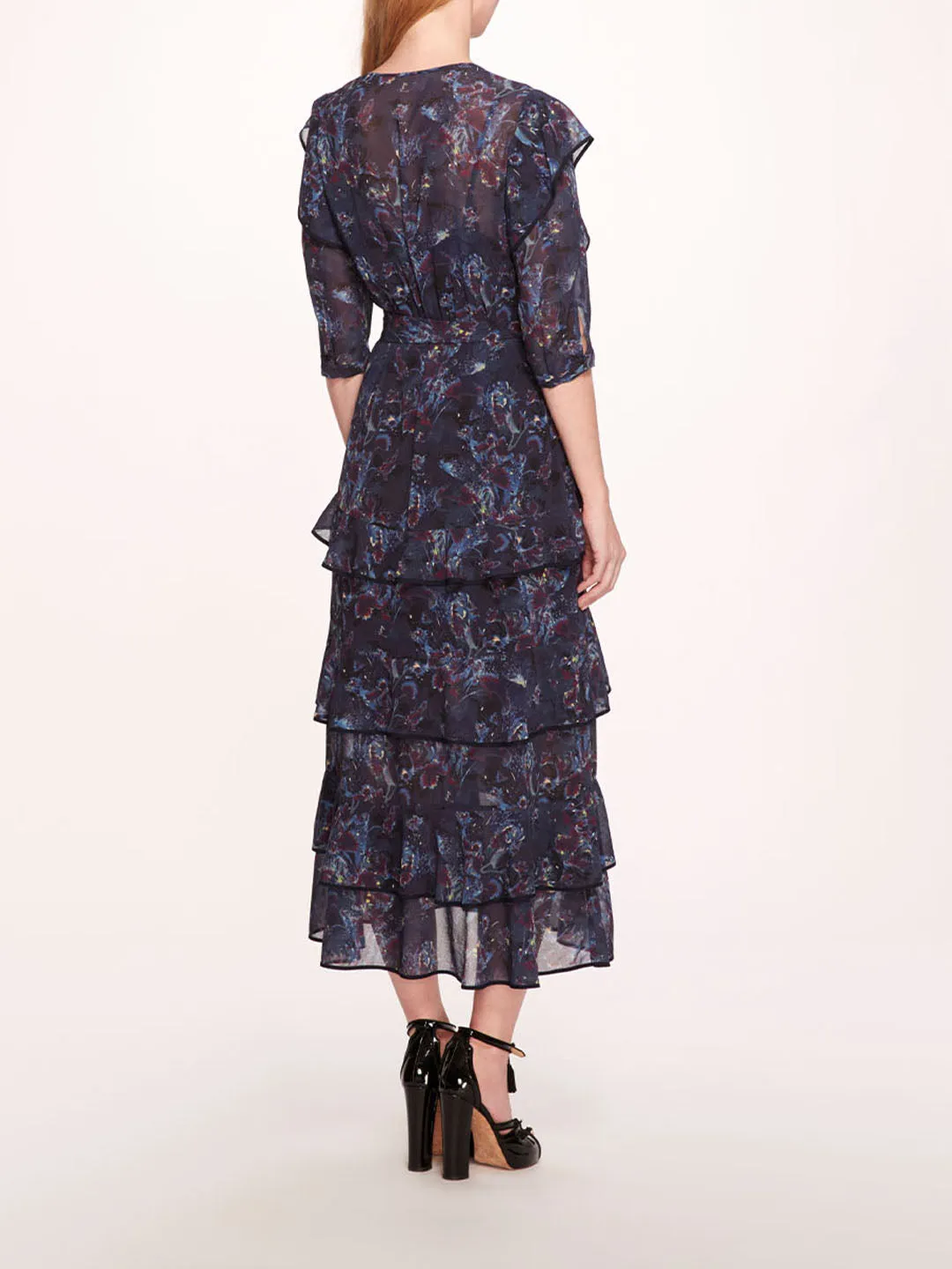 Aster Midi Dress sold by Marchesa product image thumbnail 2