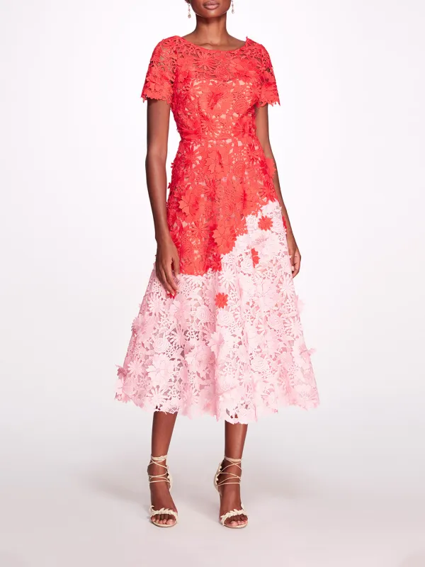 Dahlia Midi Dress sold by Marchesa