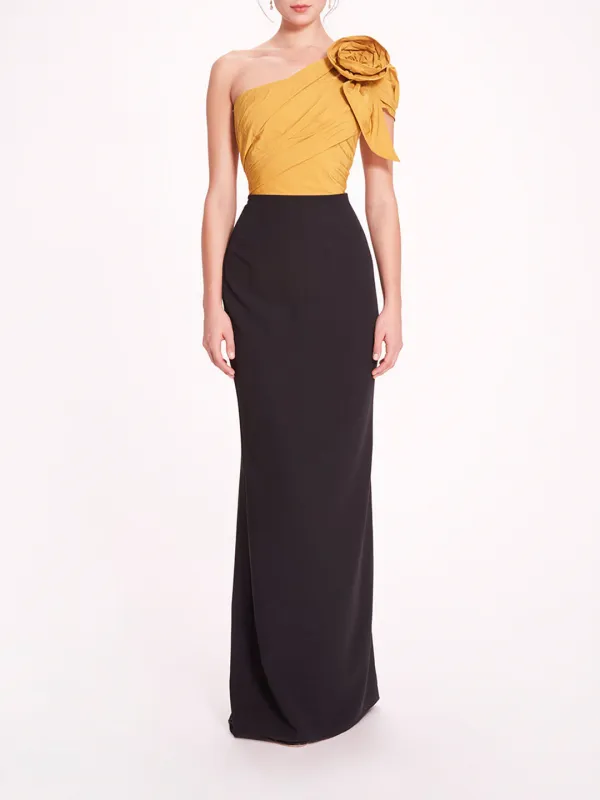 Taffeta Crepe Gown sold by Marchesa