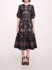 Printed Poplin Midi Dress sold by Marchesa