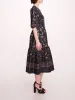 Printed Poplin Midi Dress sold by Marchesa