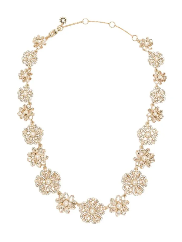 Fresh Floral Collar Necklace sold by Marchesa