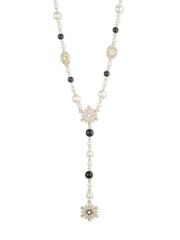 Pearl Y Necklace sold by Marchesa