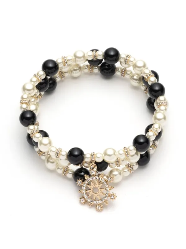 Pearl Bracelet Set sold by Marchesa