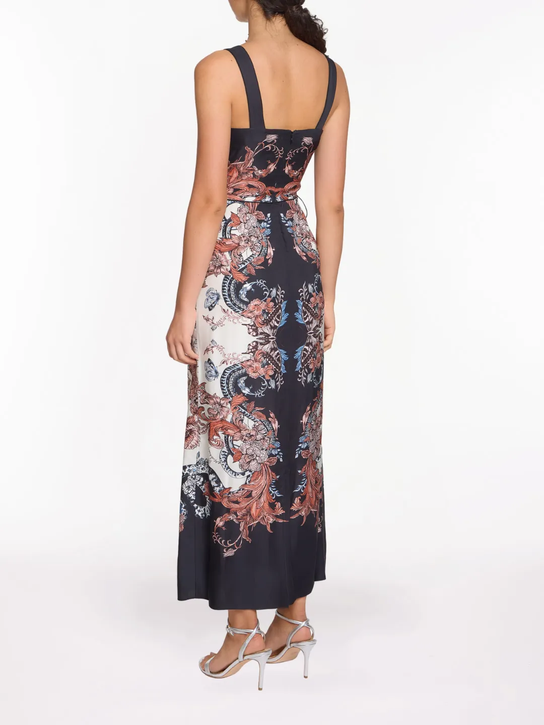 Sleeveless Twill Maxi Dress sold by Marchesa product image thumbnail 2