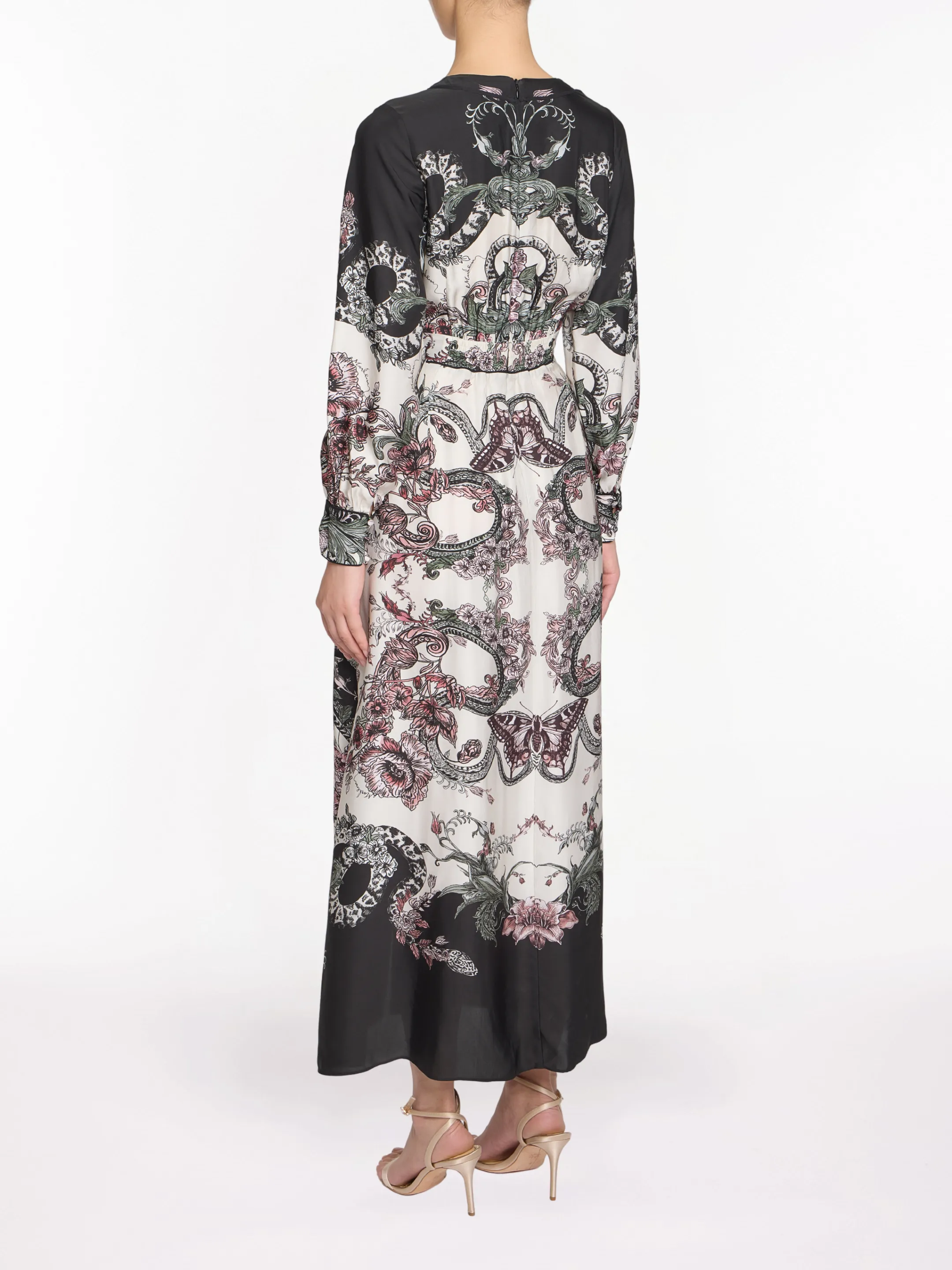 Corded Twill Midi Dress sold by Marchesa product image thumbnail 2