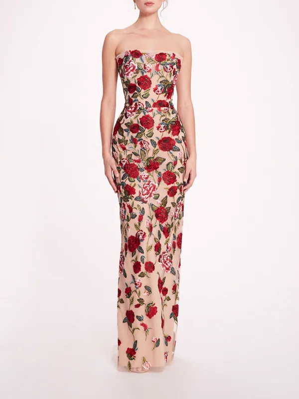 Roses Tulle Gown sold by Marchesa