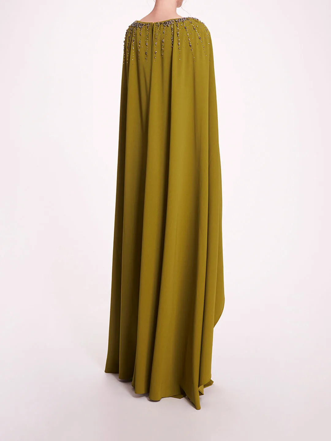 Embellished Cape Gown sold by Marchesa product image thumbnail 2
