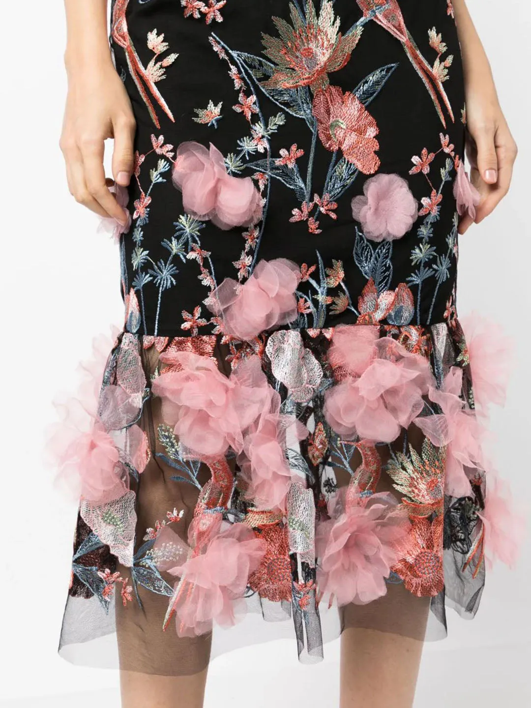 Butterfly Murmuring Midi Dress sold by Marchesa product image thumbnail 3