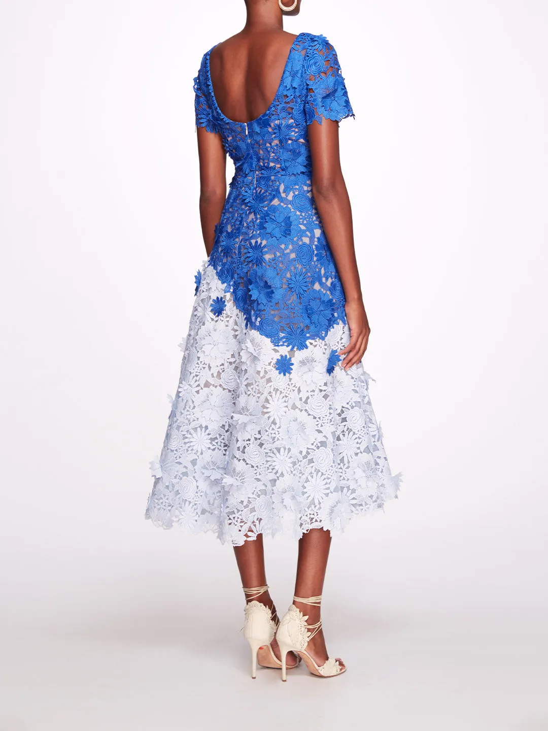 Dahlia Midi Dress sold by Marchesa product image thumbnail 3