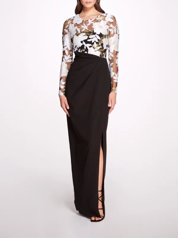 Botanical Gown sold by Marchesa