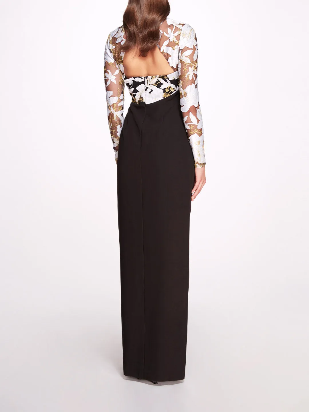 Botanical Gown sold by Marchesa product image thumbnail 3