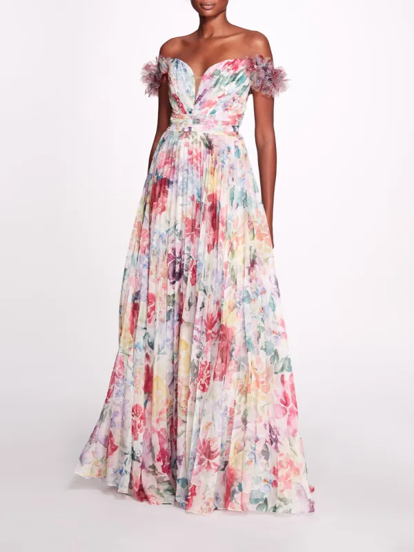 Aquarelle Gown sold by Marchesa