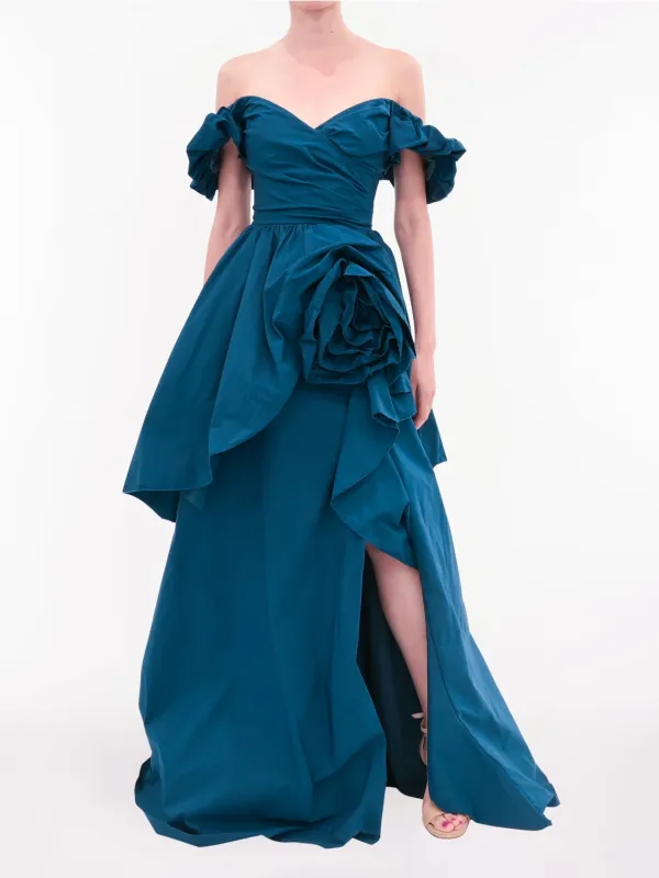 Abstract Taffeta Ballgown sold by Marchesa
