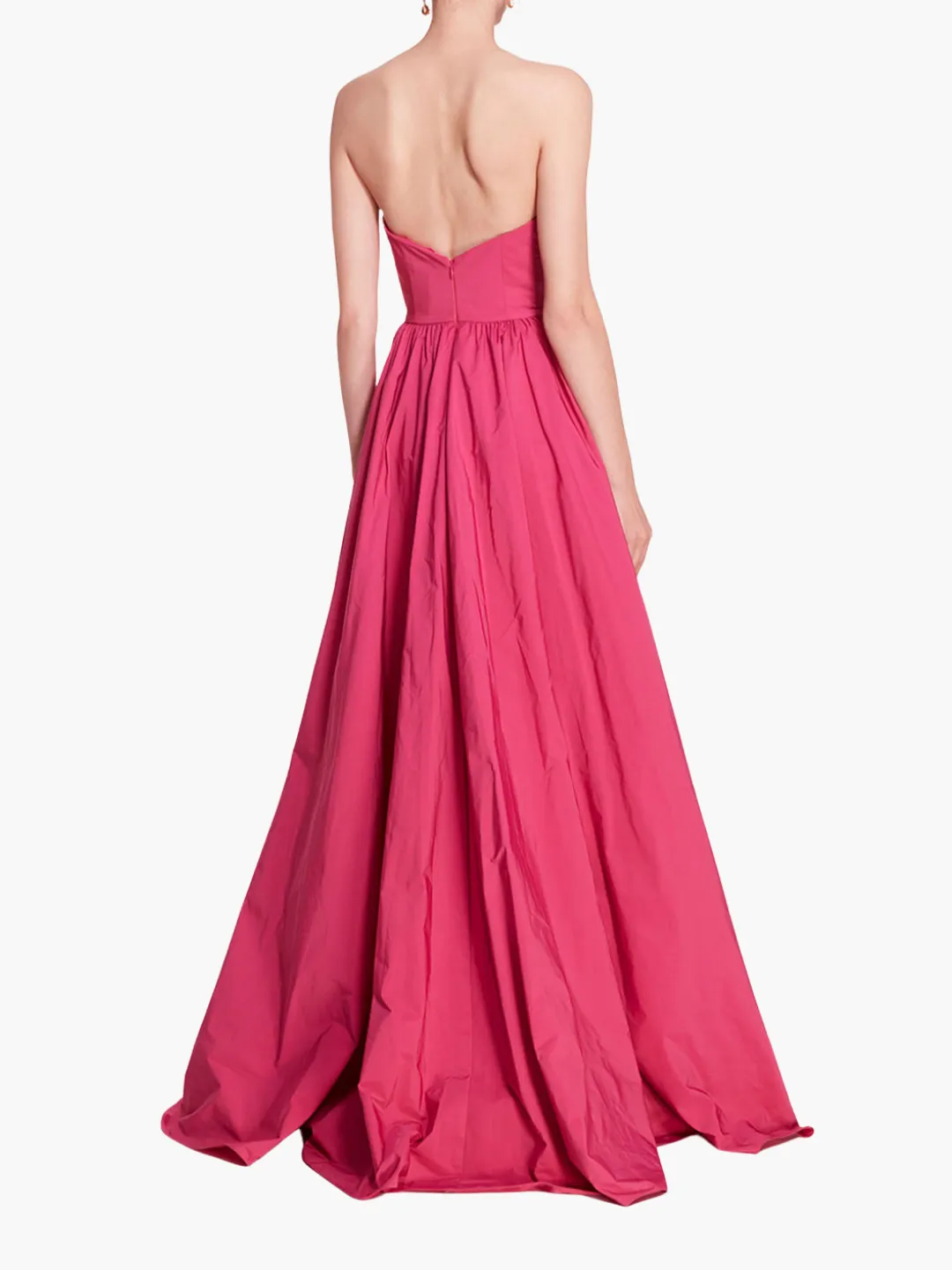 Pleated Taffeta Gown sold by Marchesa product image thumbnail 2