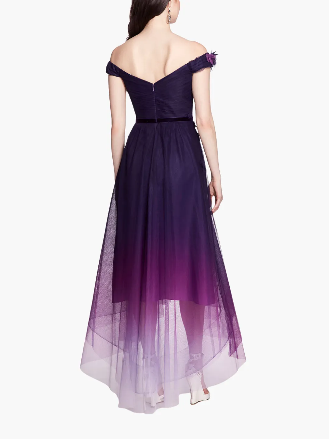 Ombre Tulle Gown sold by Marchesa product image thumbnail 2