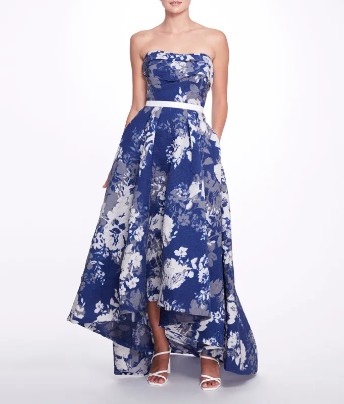 Organza Cloque Hi-low Gown sold by Marchesa