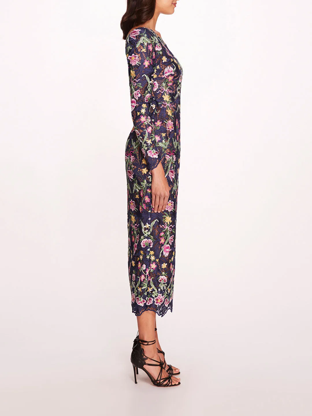 Alexis Midi Dress sold by Marchesa product image thumbnail 3