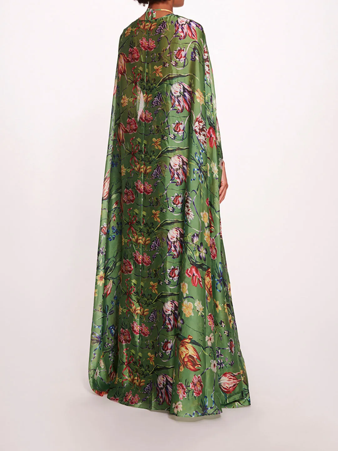 Ribbons Cape Gown sold by Marchesa product image thumbnail 3