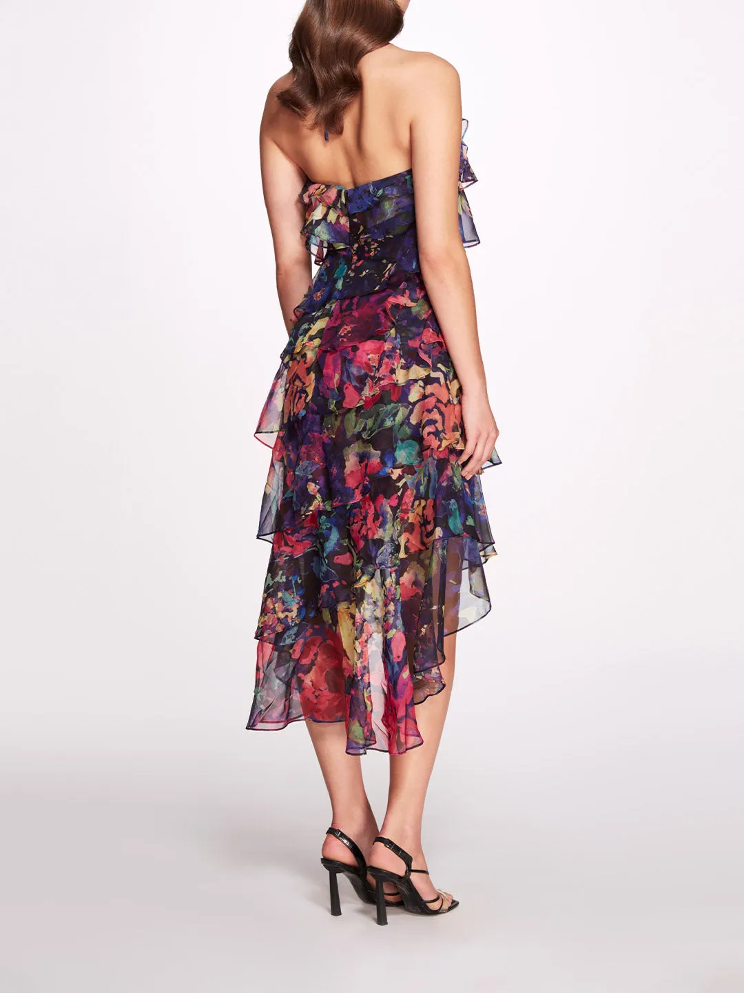 Aquarelle Midi Dress sold by Marchesa product image thumbnail 2