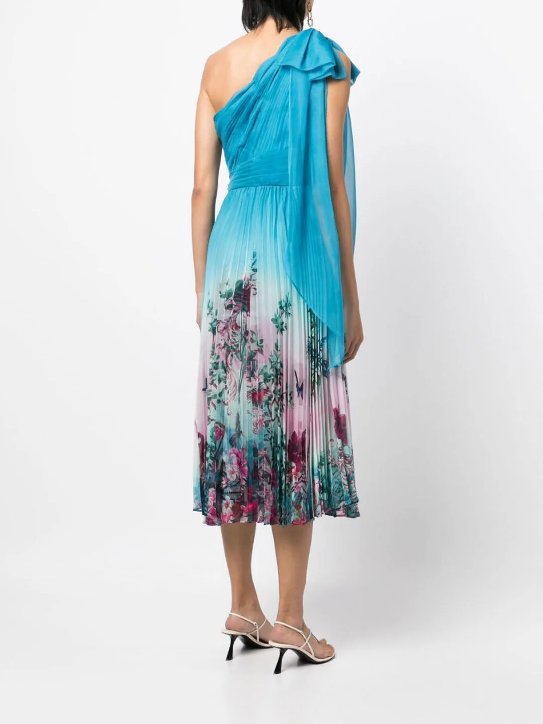 Asymmetrical Tiered Gown sold by Marchesa product image thumbnail 2