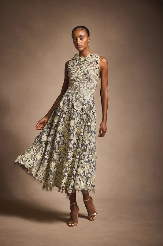FW25 Look 15 made by Marchesa