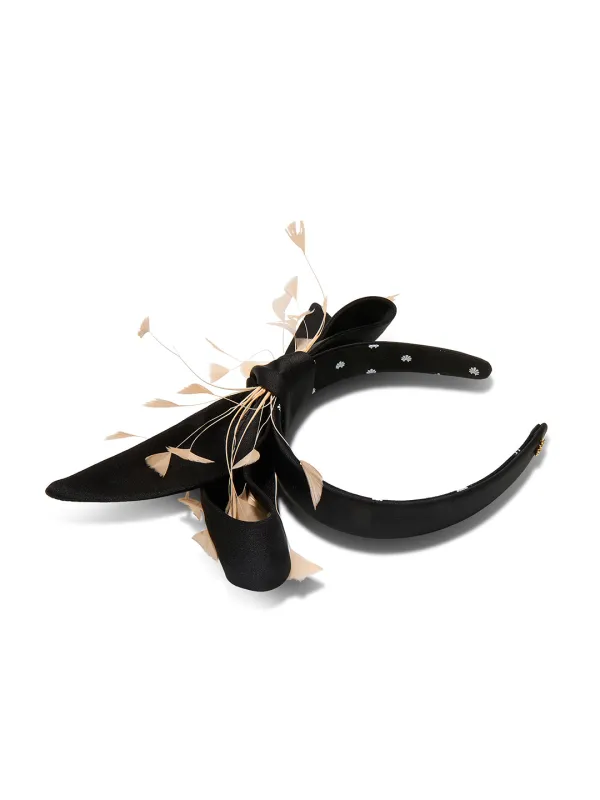 JET MARCHESA COUTURE X LELE SADOUGHI GEORGINA HEADBAND sold by Marchesa