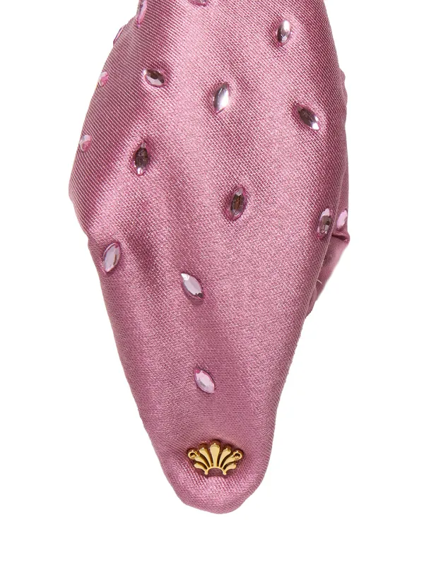 ROSE MARCHESA COUTURE X LELE SADOUGHI GRETA SILK HEADBAND sold by Marchesa