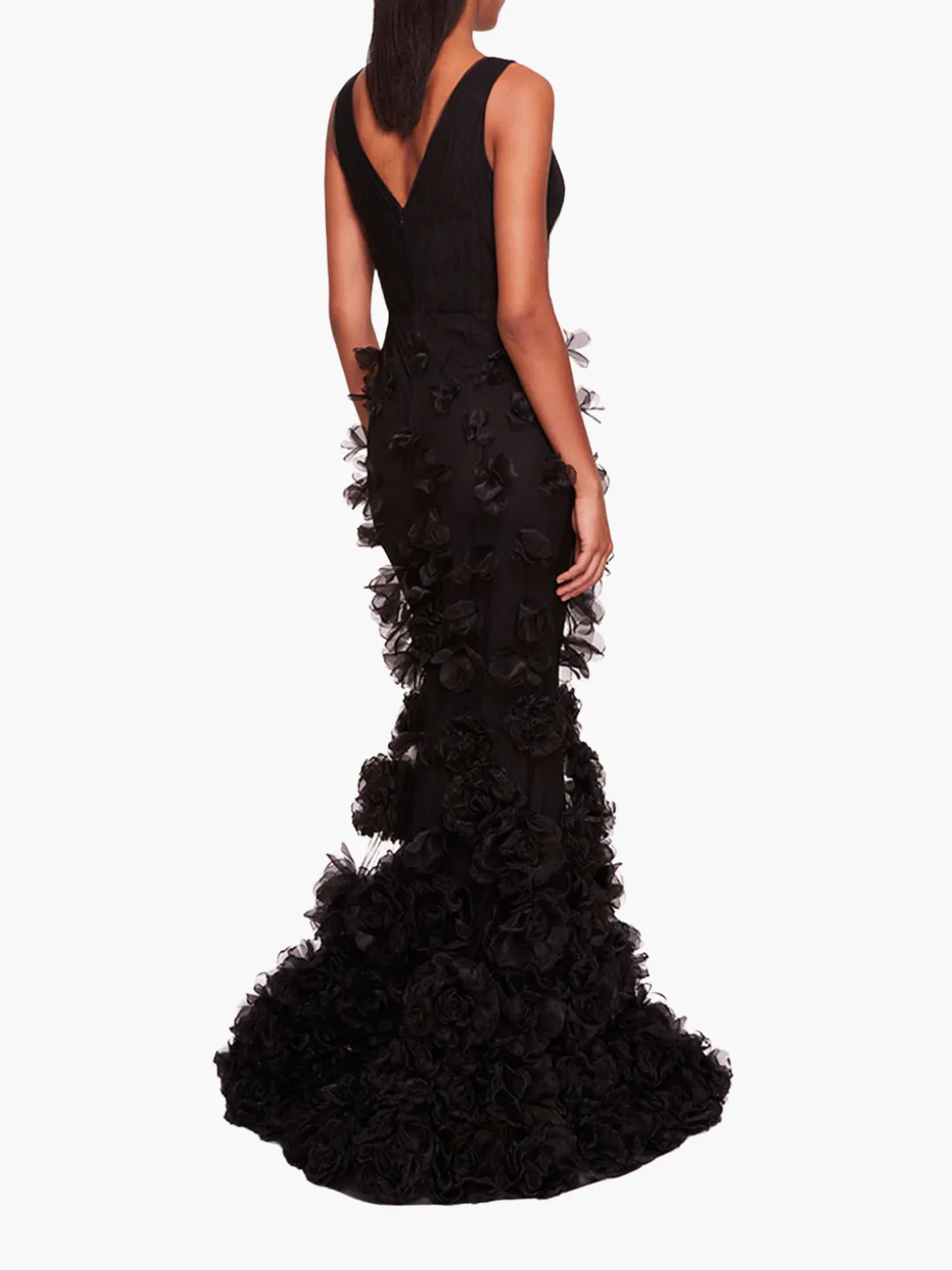 Tulle Rosette Gown sold by Marchesa product image thumbnail 2