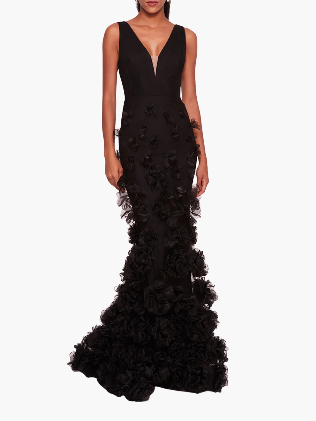 Tulle Rosette Gown sold by Marchesa