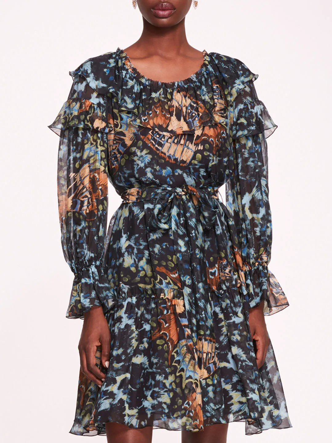 Monarch Mini Dress sold by Marchesa product image thumbnail 4