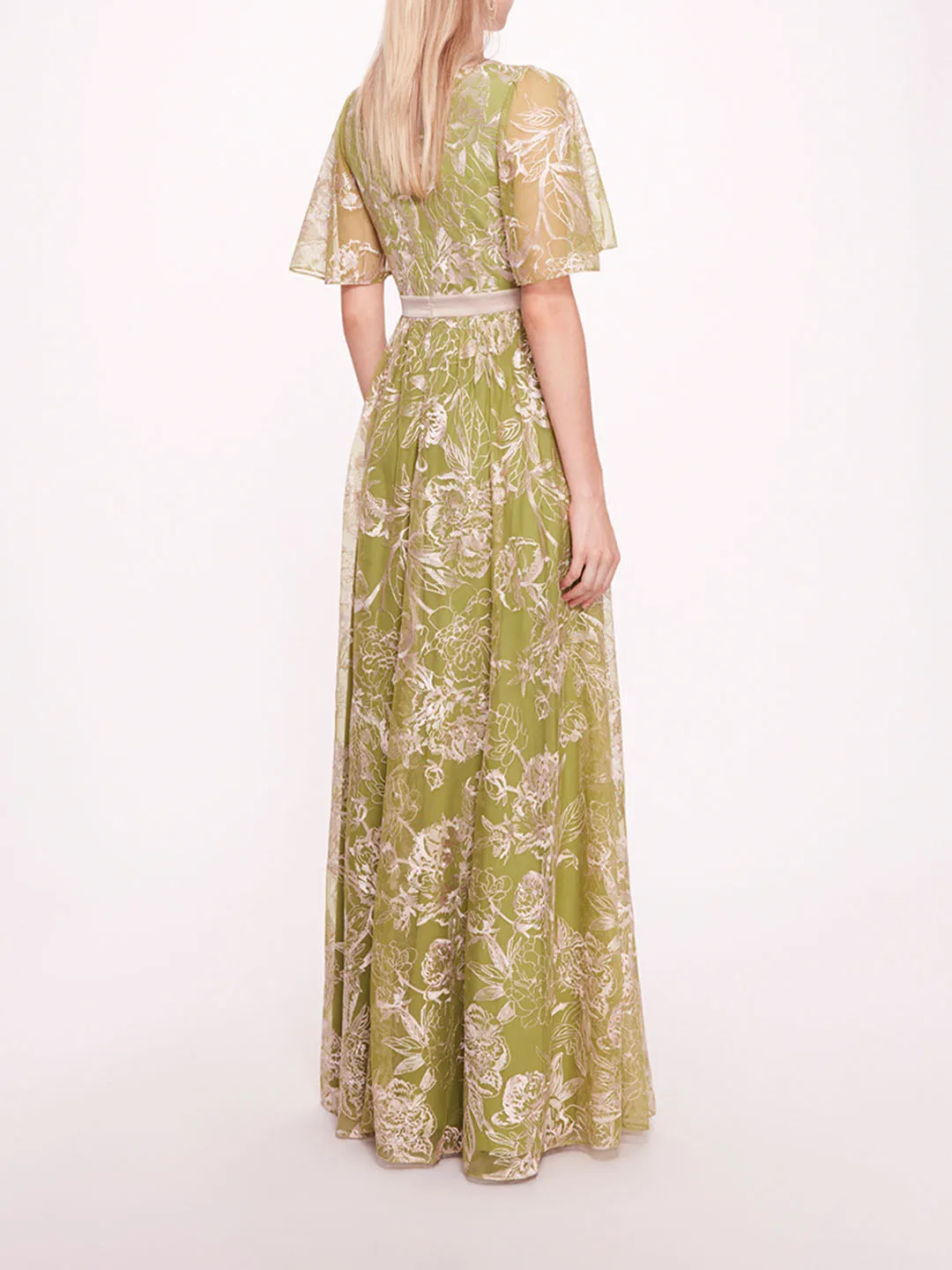 Peonies Gown sold by Marchesa product image thumbnail 2