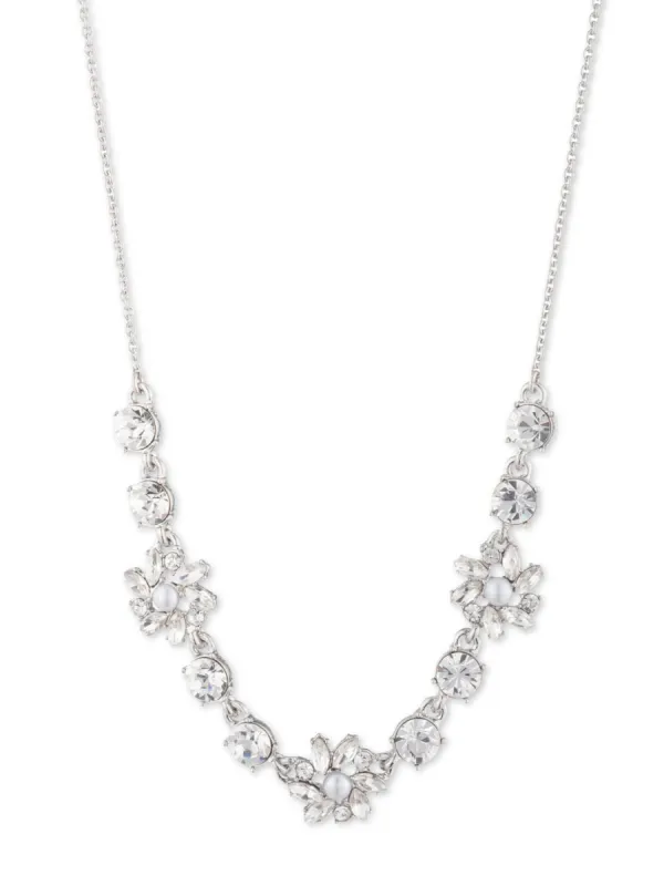 Crystal Sweet Stone Necklace made by Marchesa
