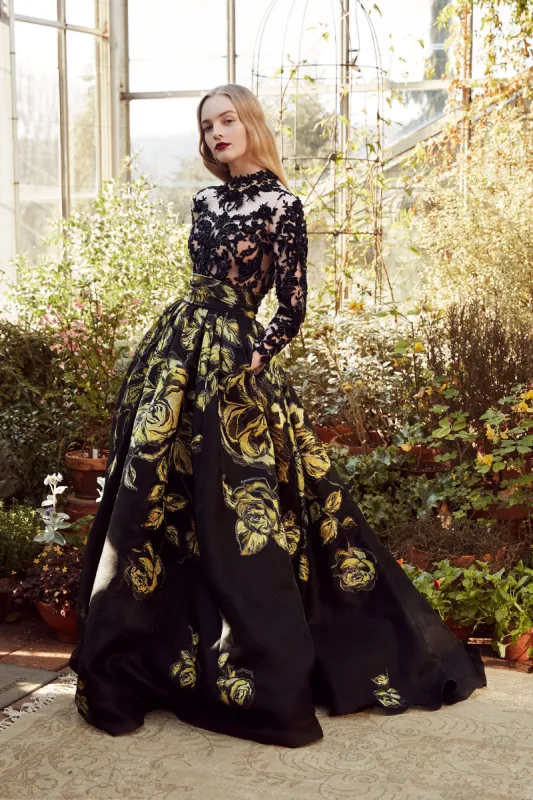 Look 4 sold by Marchesa