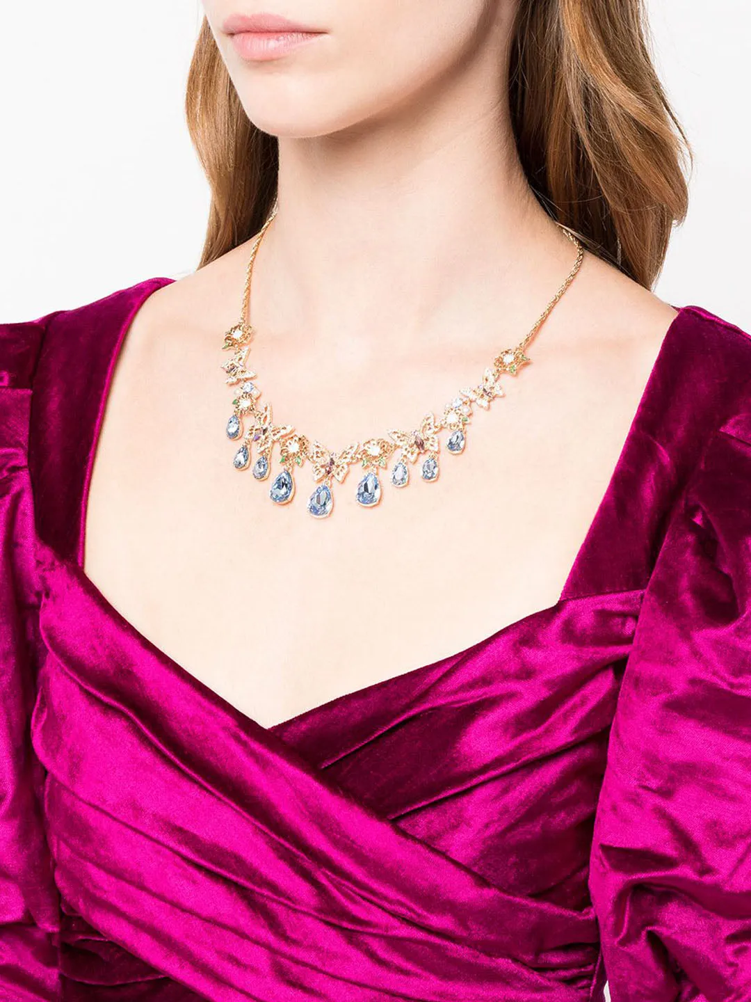 Butterfly Drama Necklace sold by Marchesa product image thumbnail 2