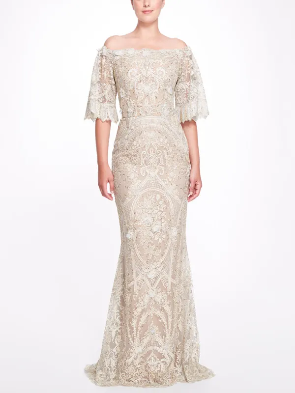 Look 14 sold by Marchesa